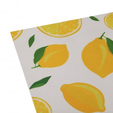 TAPPETO CUCINA LIMONI 50X80