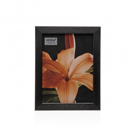 PORTAFOTO LEGNO NERO GIA 15X20