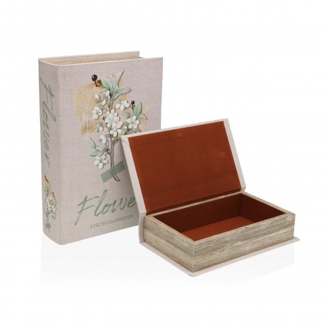 SET 2 LIBRI DECO "FLORIS"