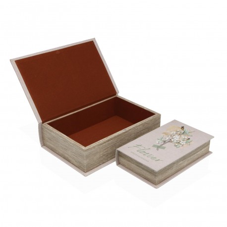 SET 2 LIBRI DECO "FLORIS"