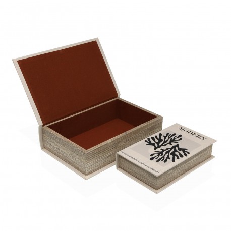SET 2 LIBRI DECO "CORAL"