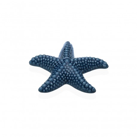 DECORAZIONE STELLA MARINA CERAMICA BLU